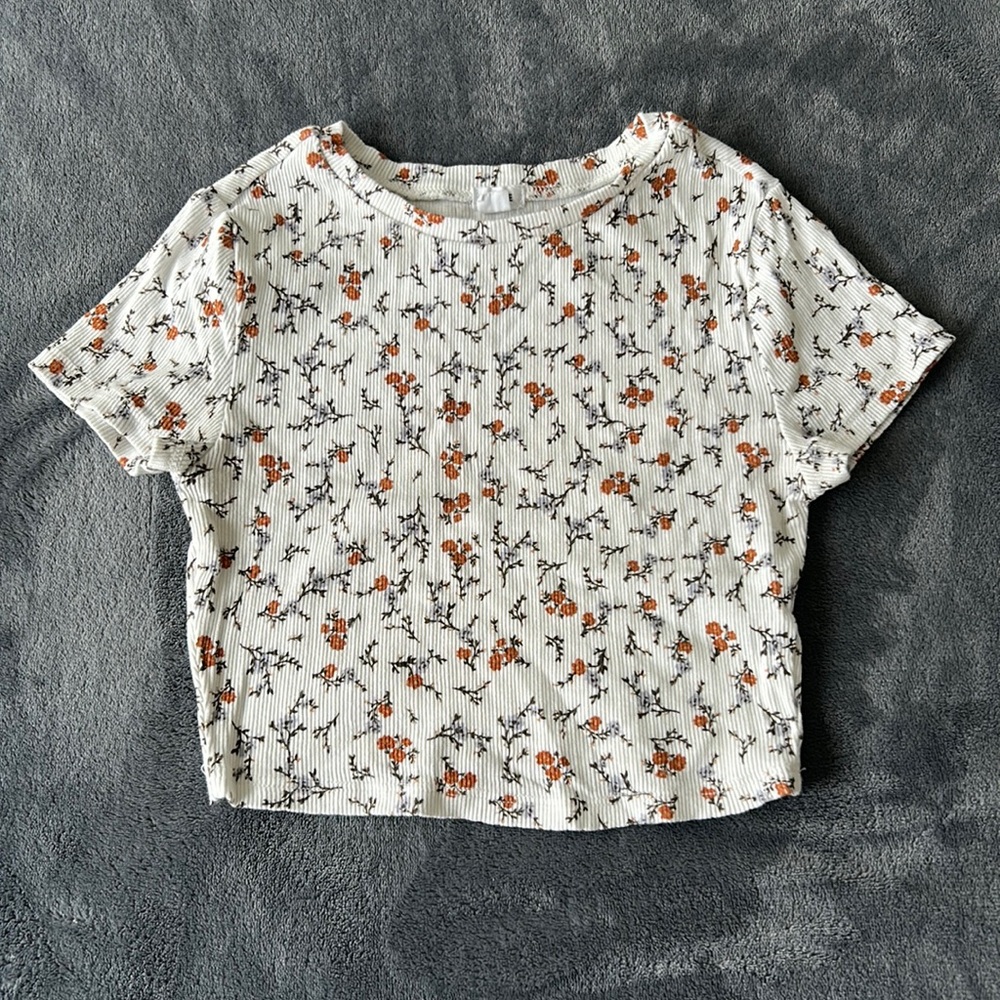 Garage Stormi Floral Crop Top